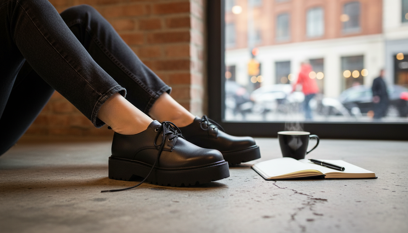 Cult Women’s Black Lace-Up Shoes: Fit, Style & Care